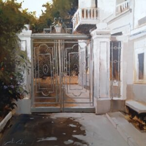 Puerta de la casa del tenor viñas